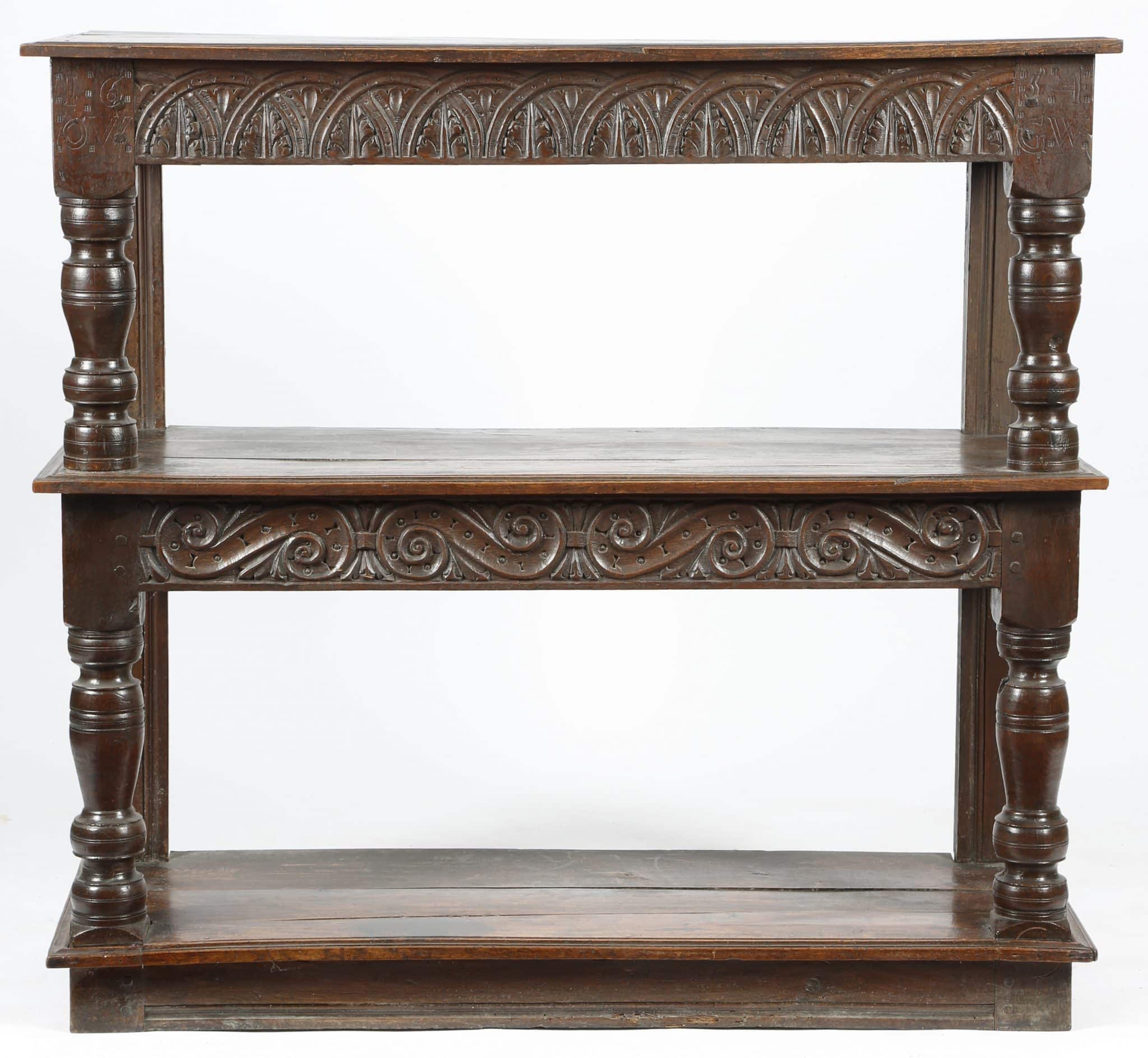 Charles I three tier buffet