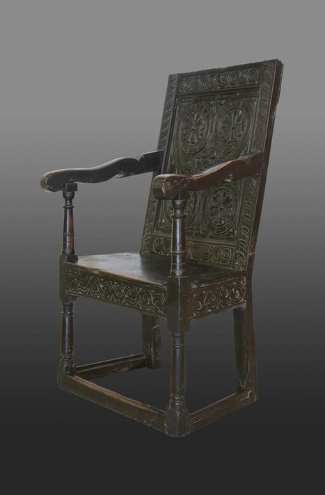 Charles II East Devon armchair