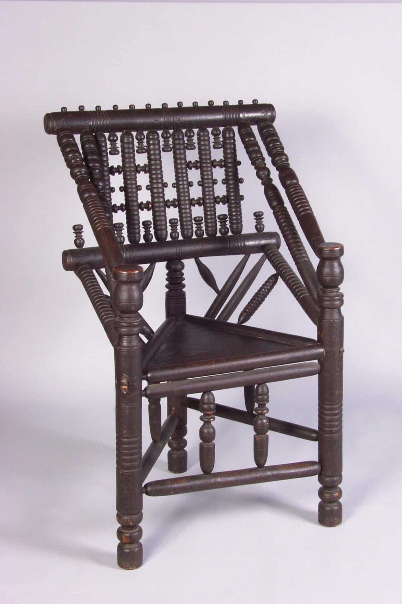 16th Century Ash Yew and Oak Turner’s Armchair