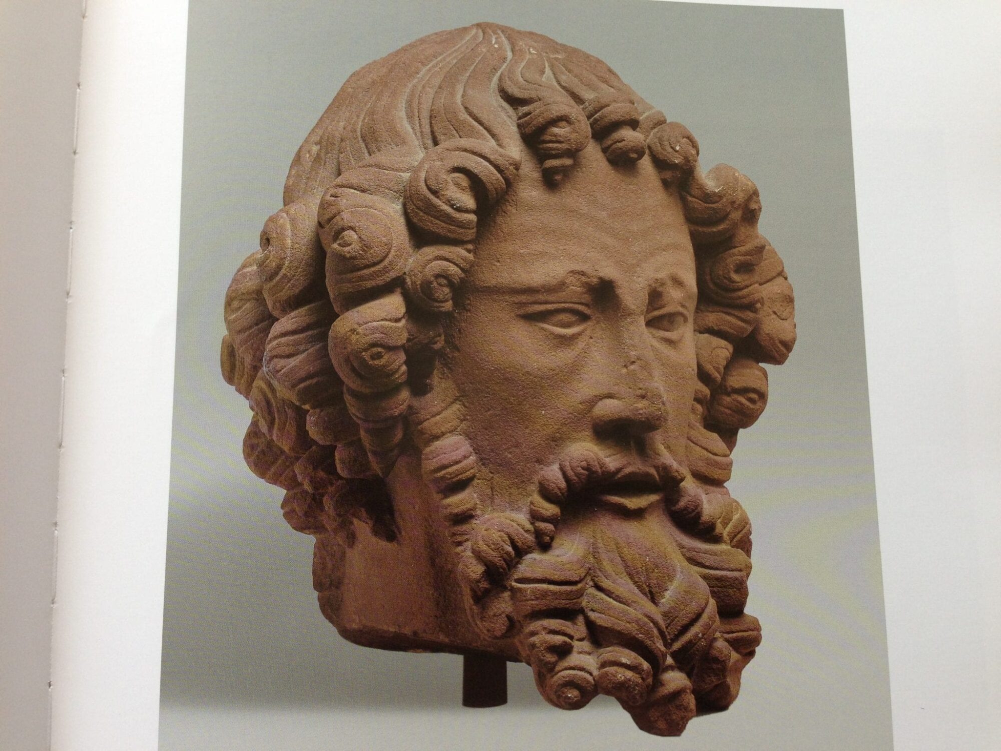 Gothic head of an Apostle