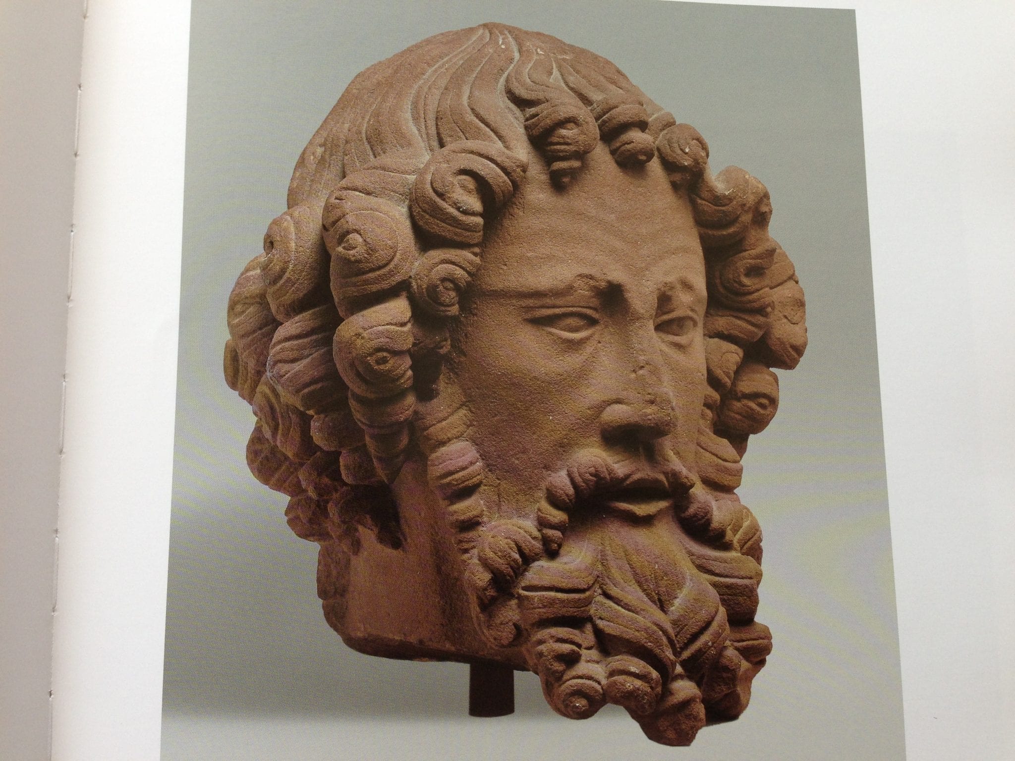 Gothic head of an Apostle