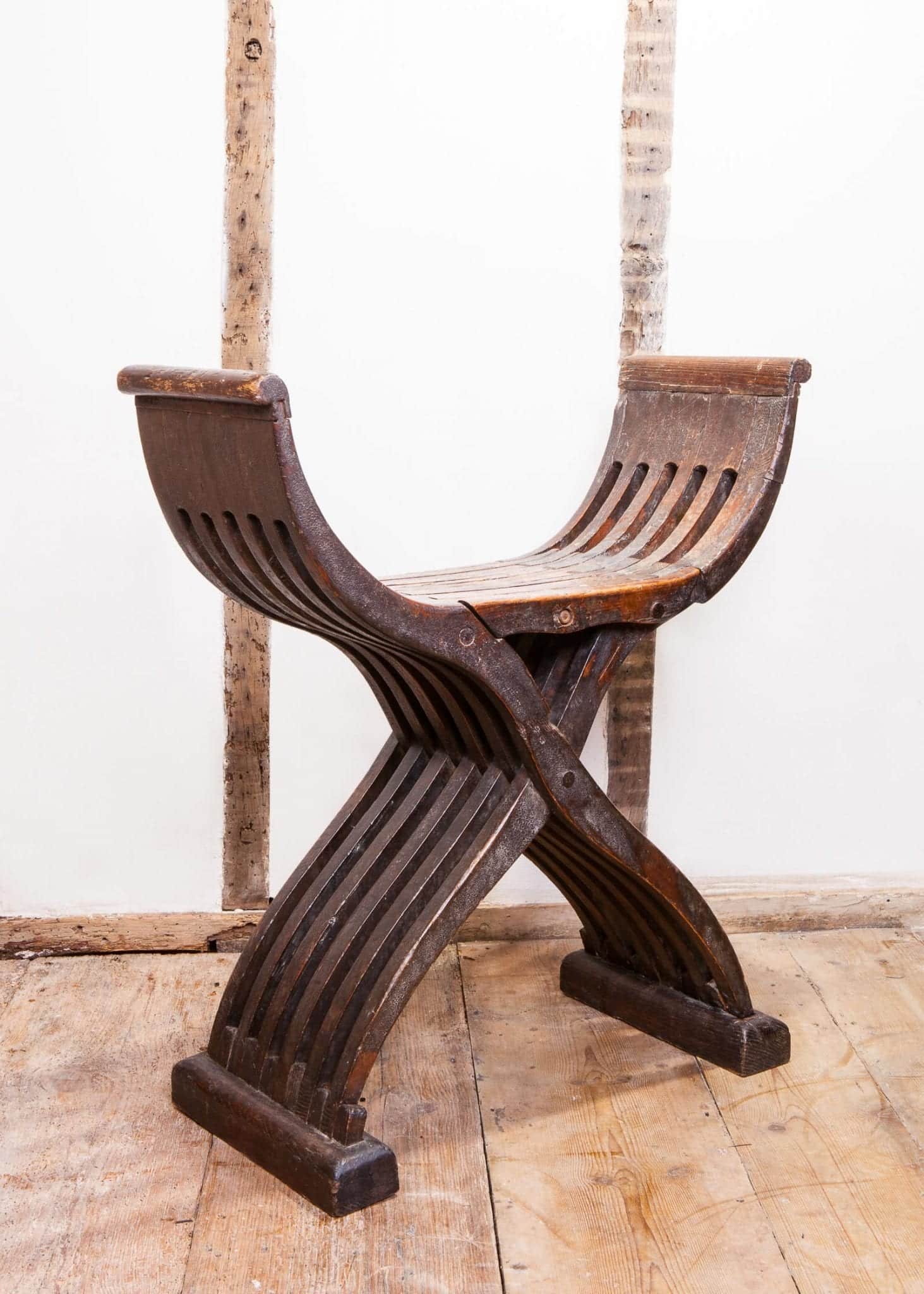 Late 15th century folding stool