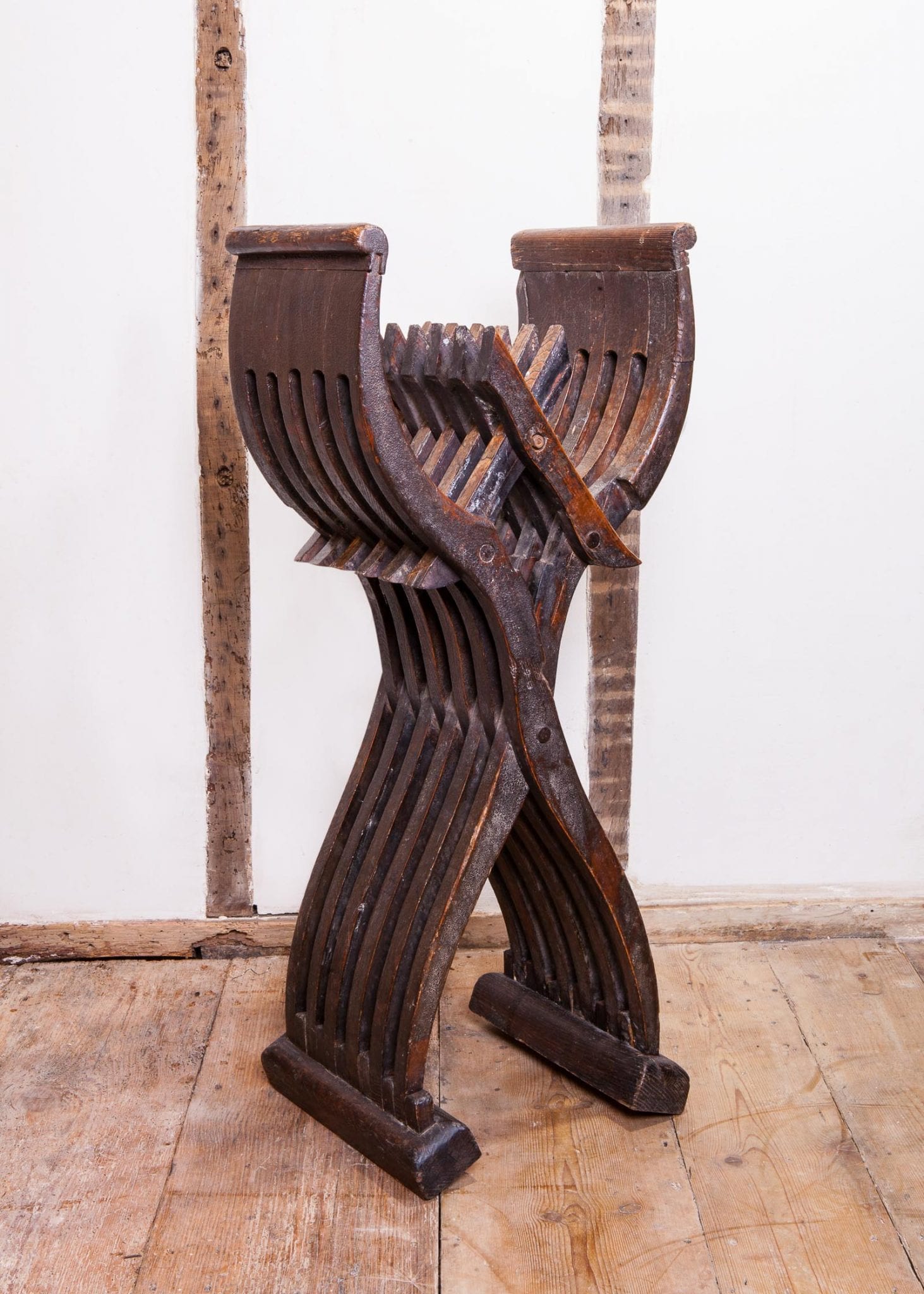 Late 15th century folding stool