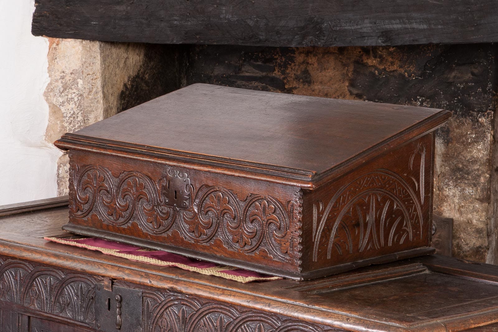 Charles I writing slope
