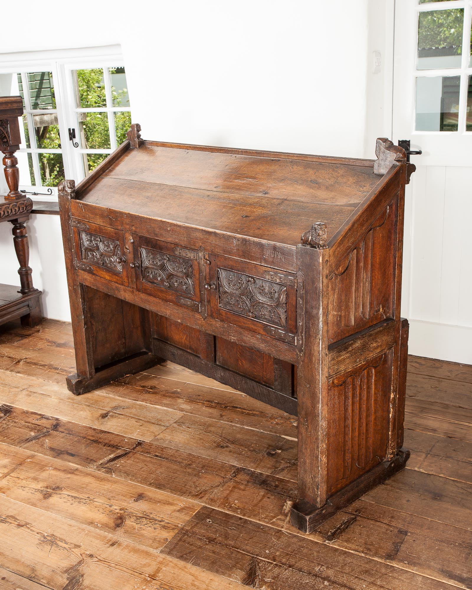 Gothic oak scriptorium