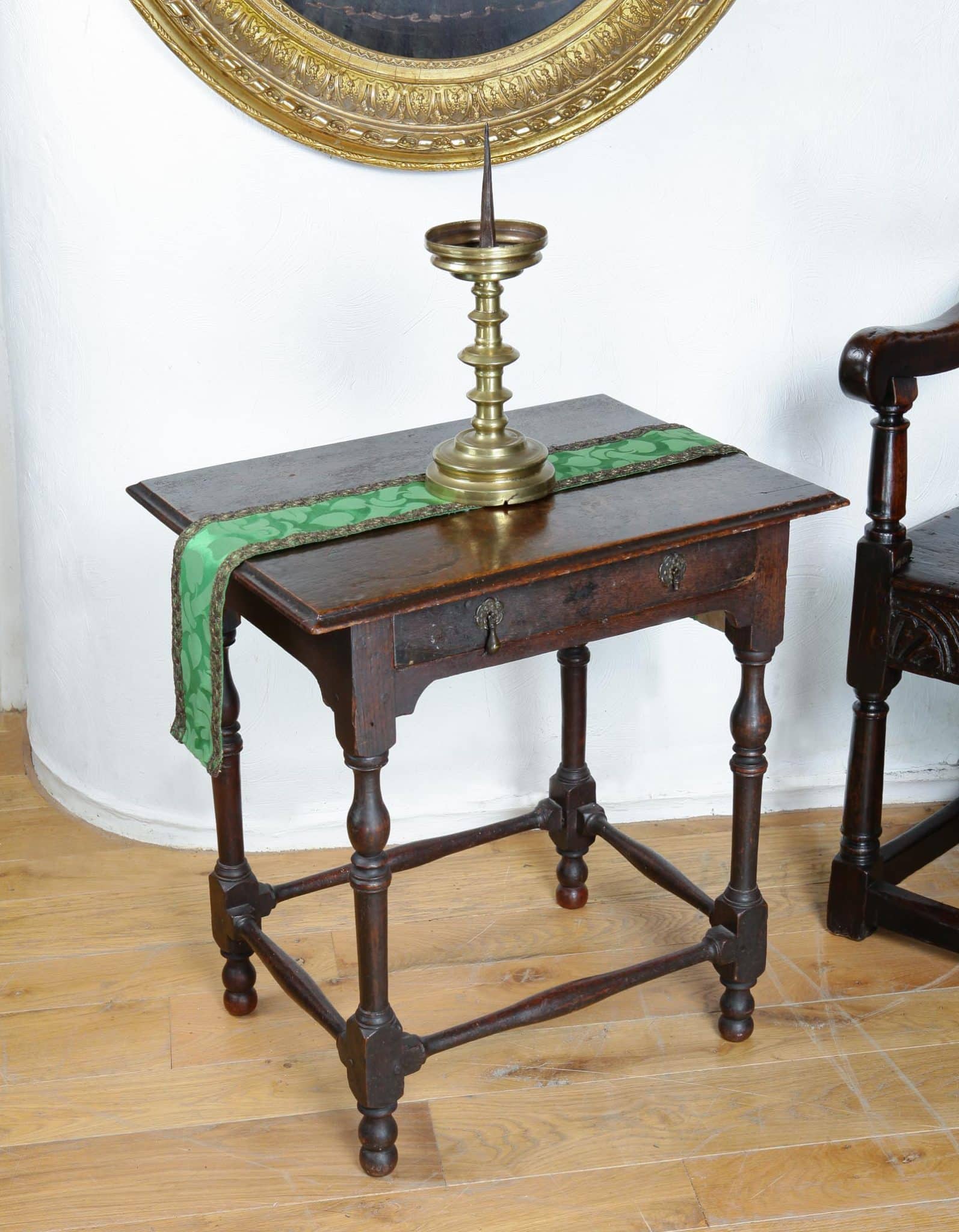 17th century oak table