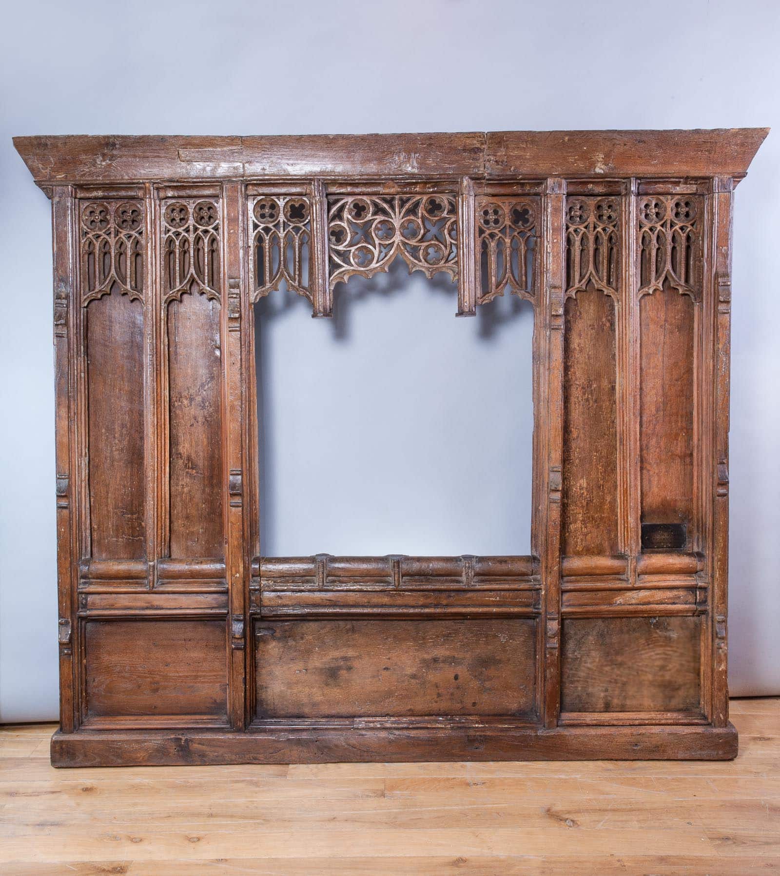 Romsey Abbey oak screen