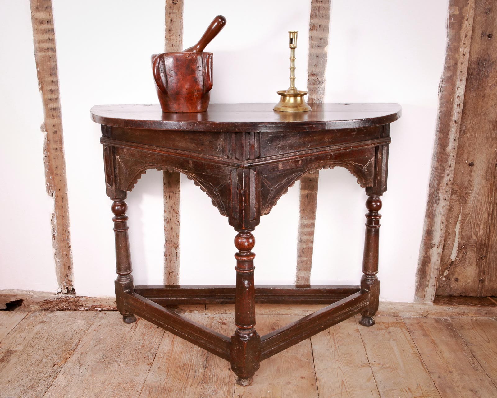17th century oak table
