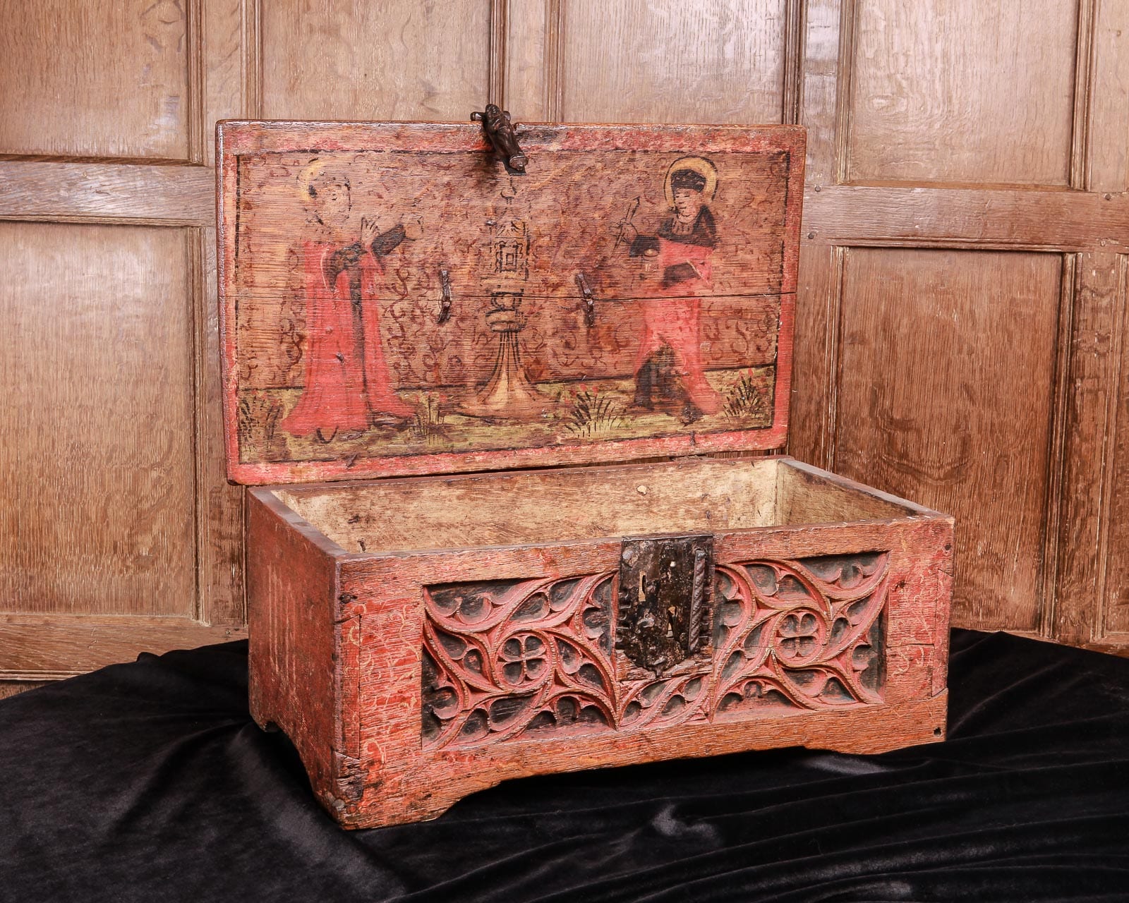 Gothic carved box
