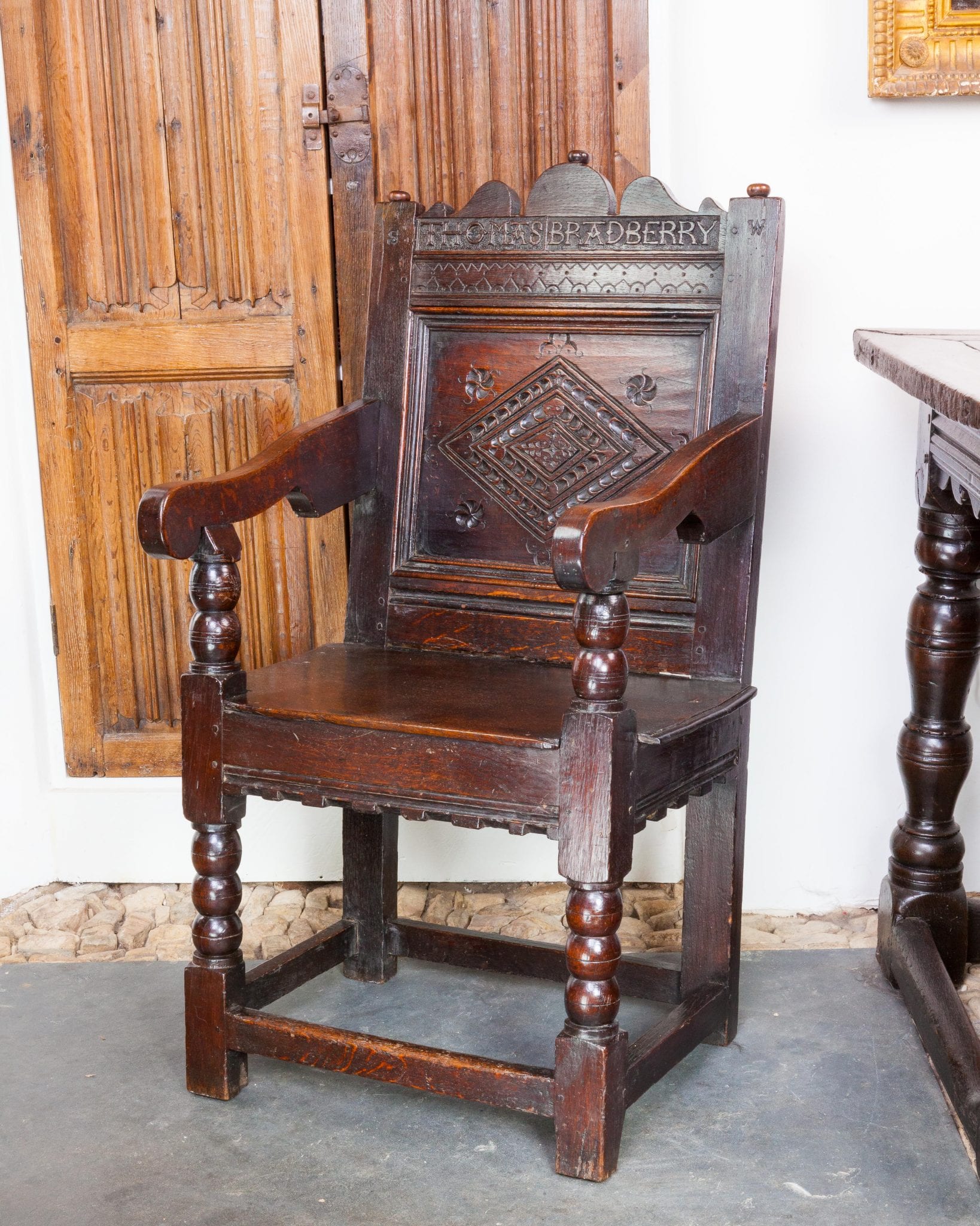 Charles II Thomas Bradberry Chair