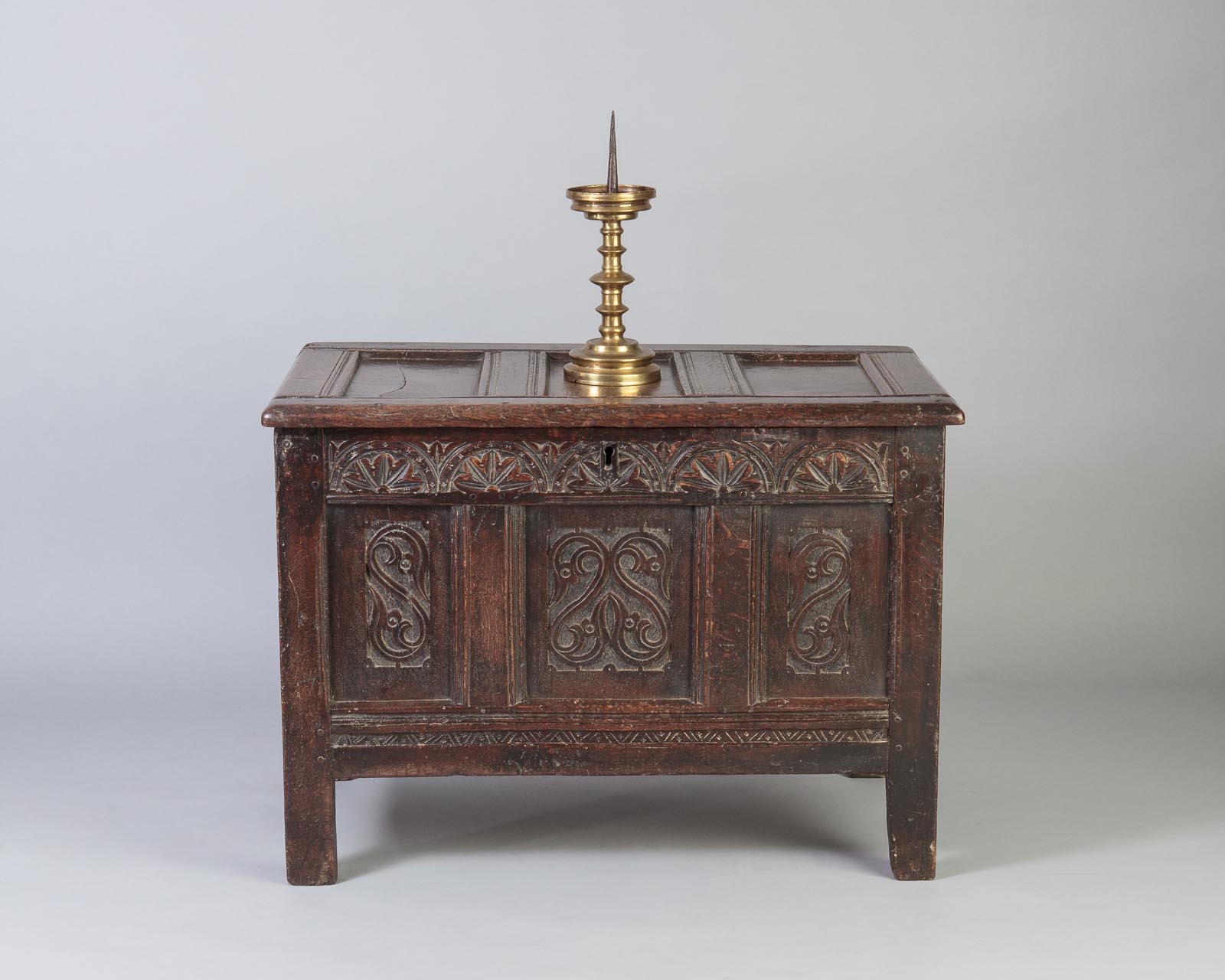 Charles II joined oak chest