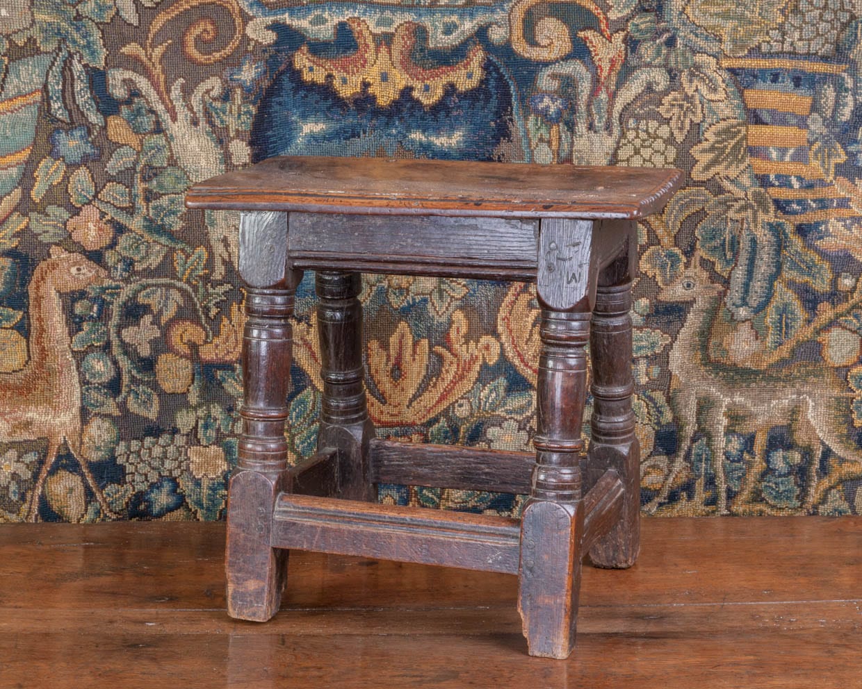 James I joined oak stool