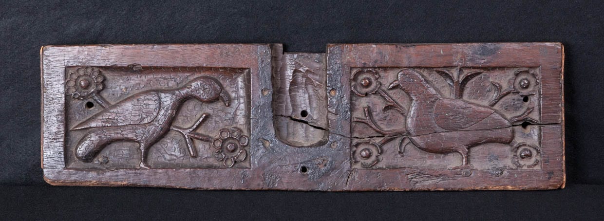 Tudor carved panel