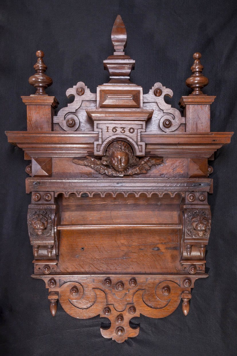 Early 17th century towel holder