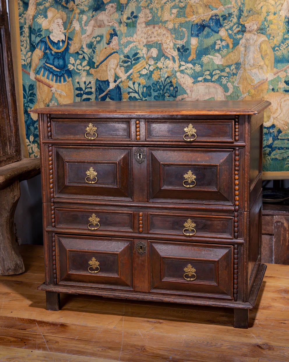 Charles II chest of drawers