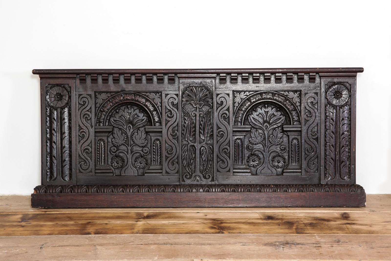 James I carved overmantel