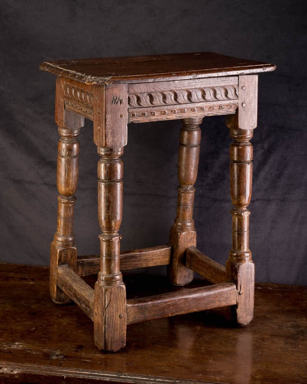 James I joined oak stool
