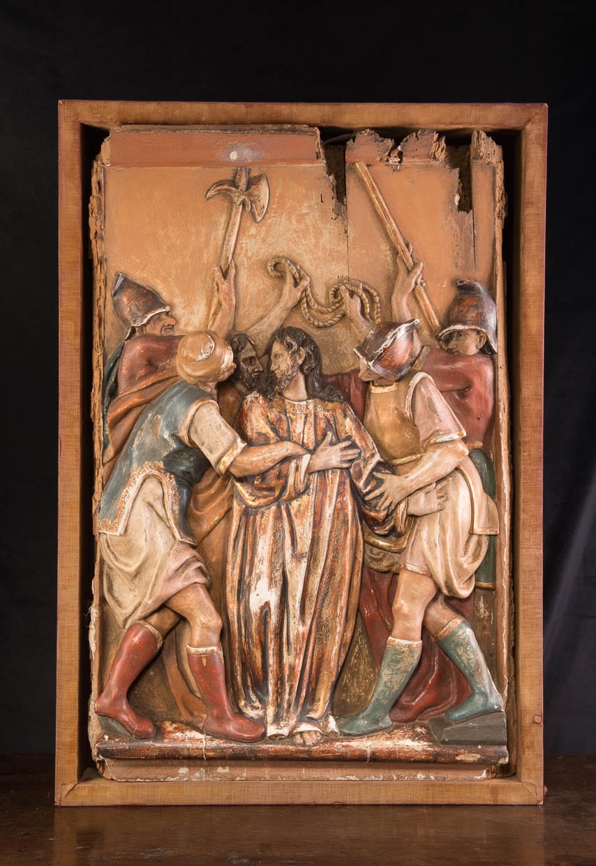 Betrayal of Christ panel