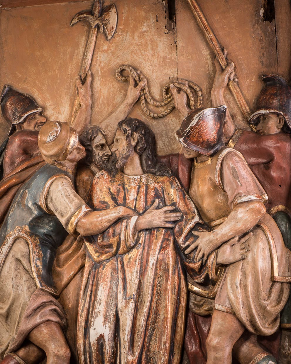 Betrayal of Christ panel