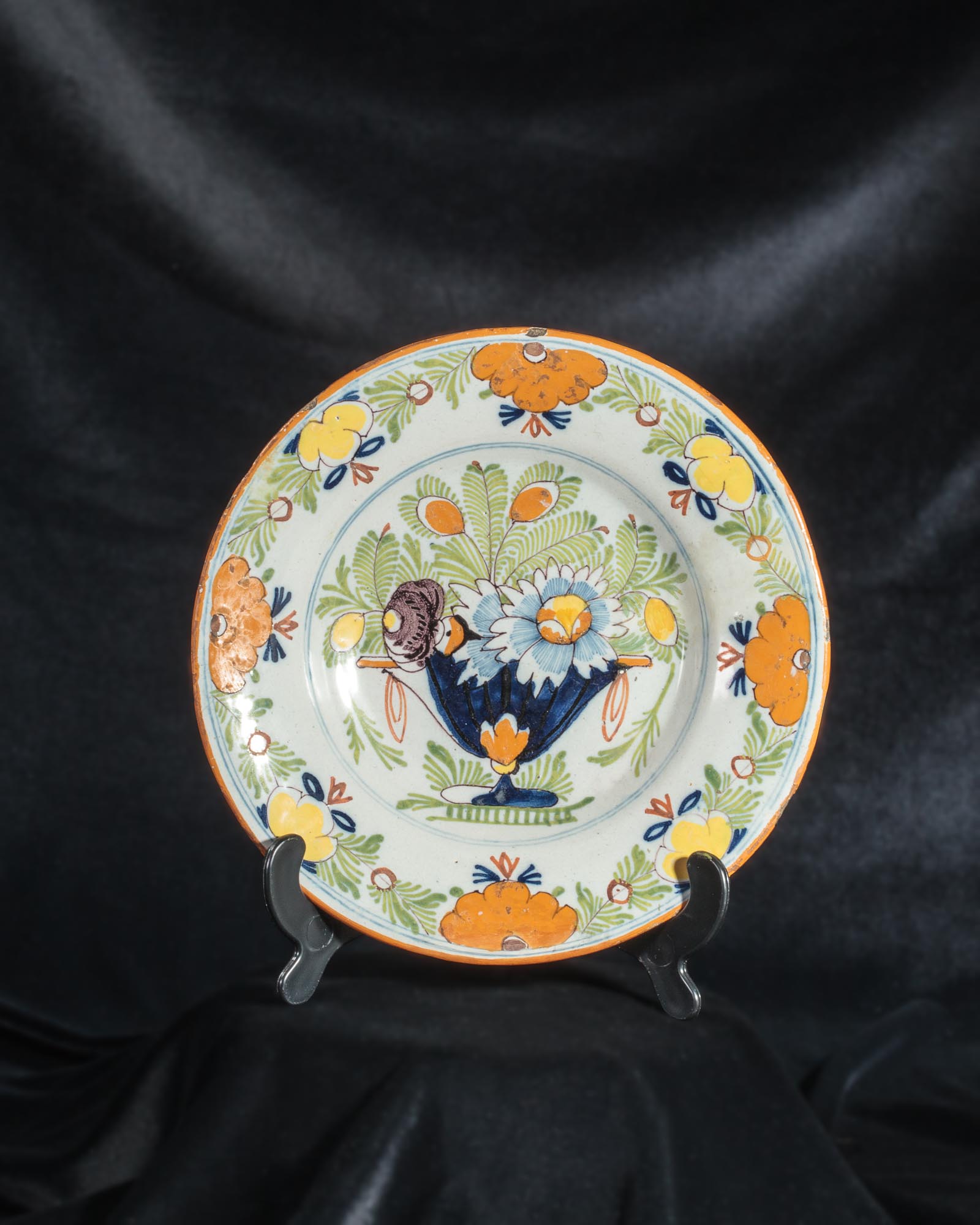Six Delftware plates