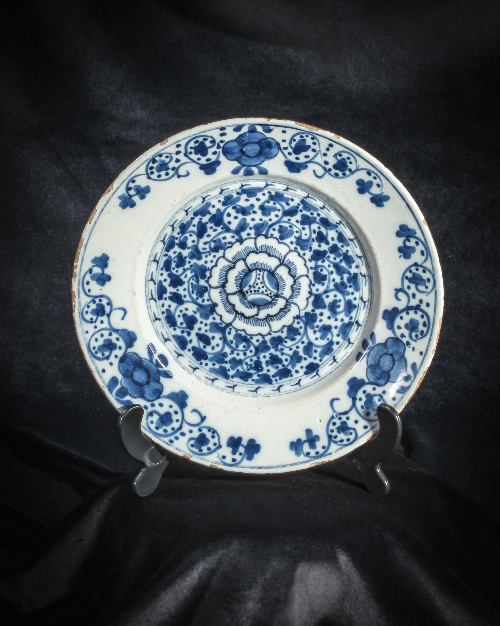 Six Delftware plates