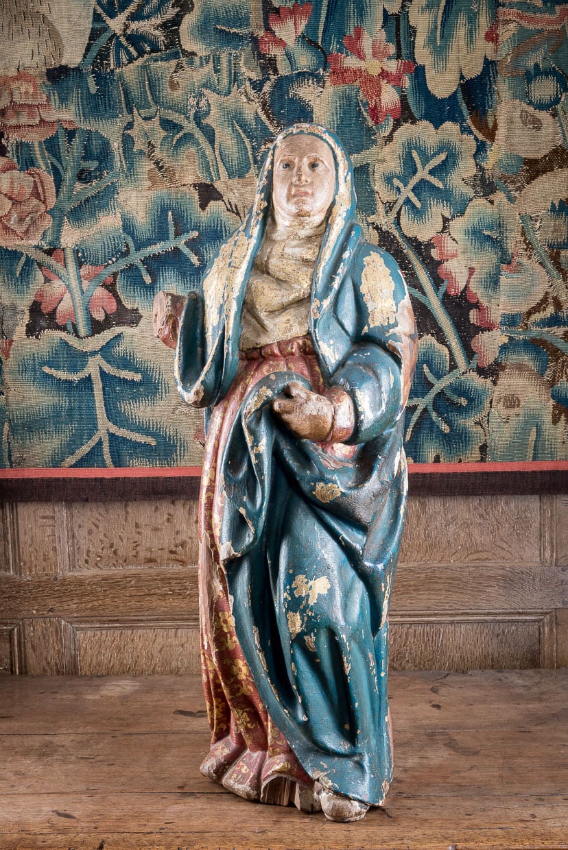 16th century sculpture of a Mary Magdalen