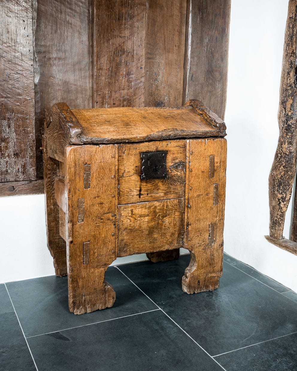 English Medieval grain chest