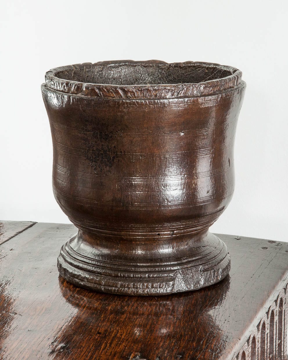 17th century Lignum mortar