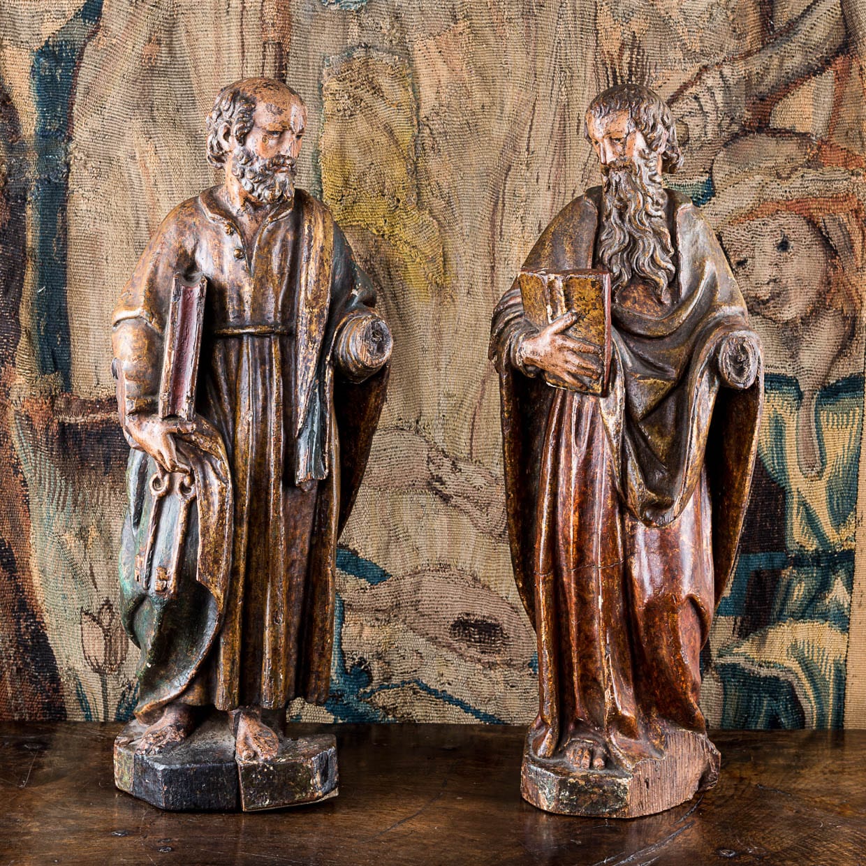 Pair of Renaissance sculptures