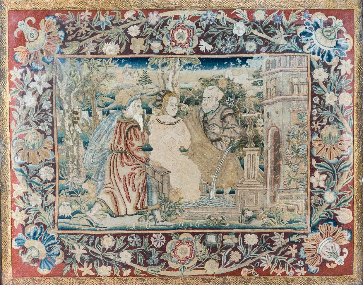 James I Embroidery dated 1606