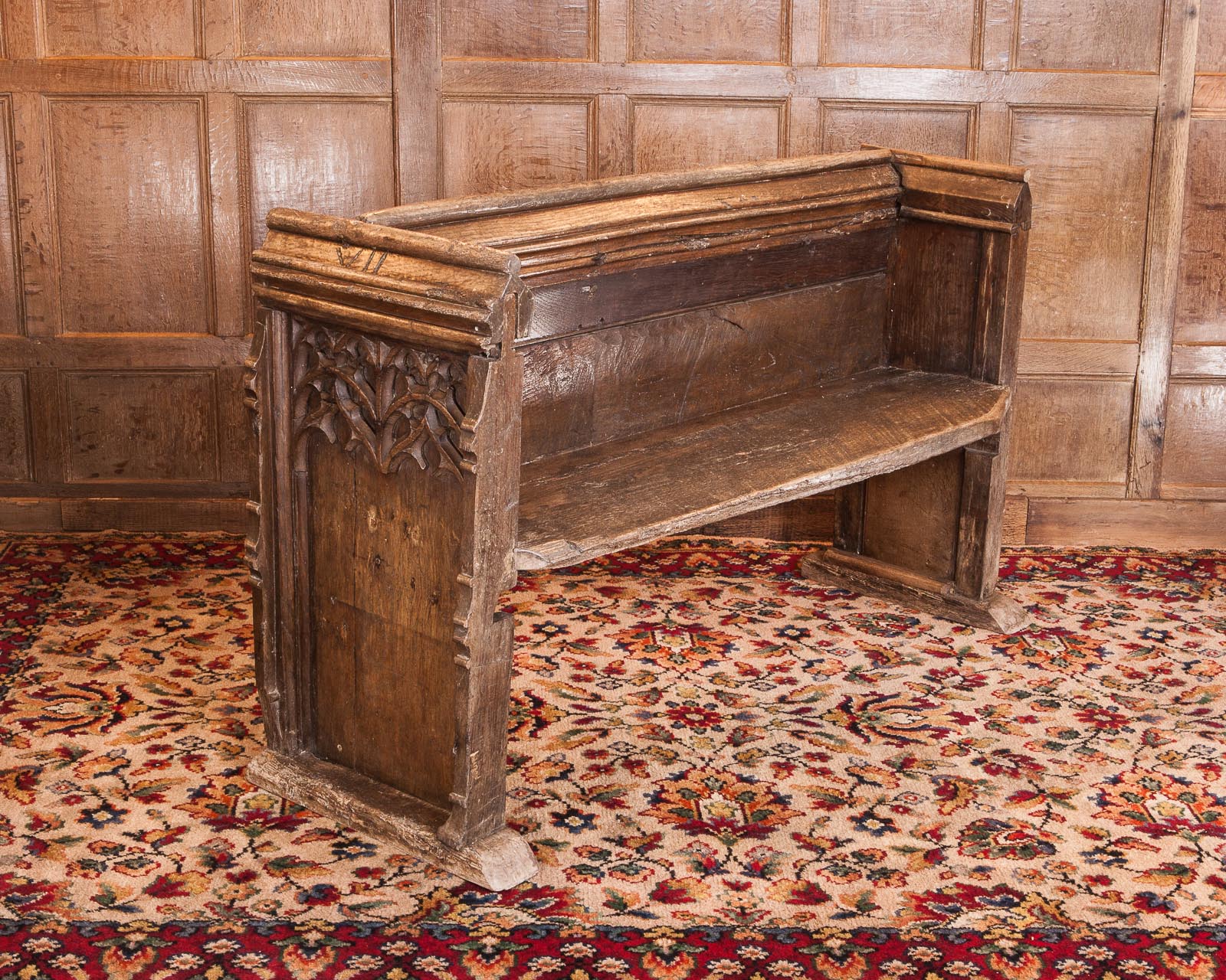 English medieval pew