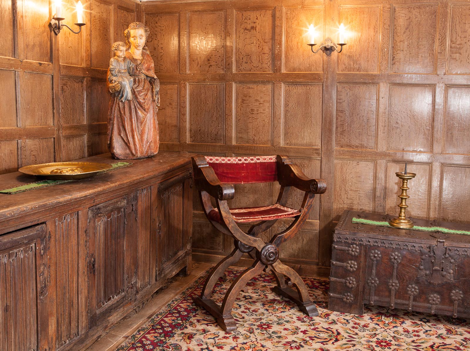 Gothic linenfold buffet