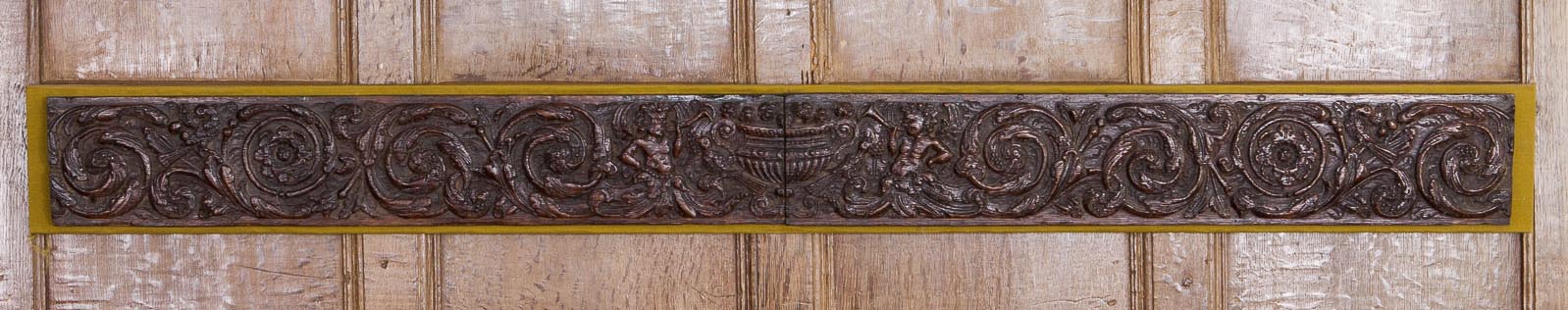 Renaissance carved oak panel
