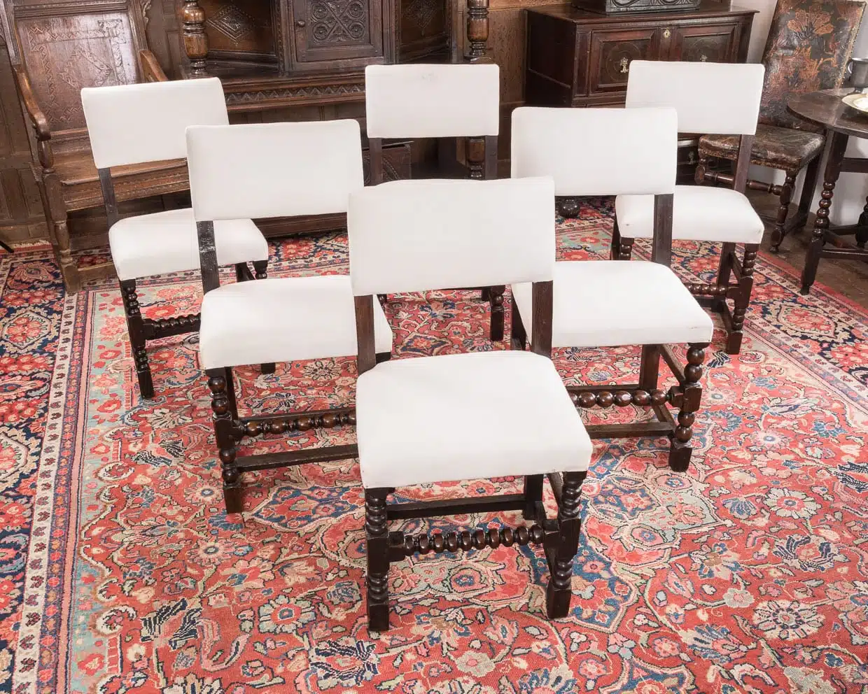 Matched set of 6 backstools