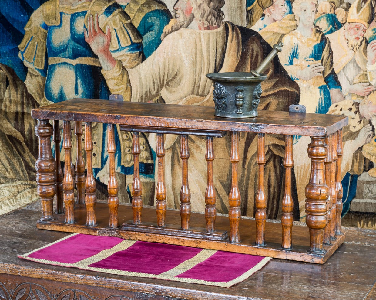 17th century mural livery cupboard