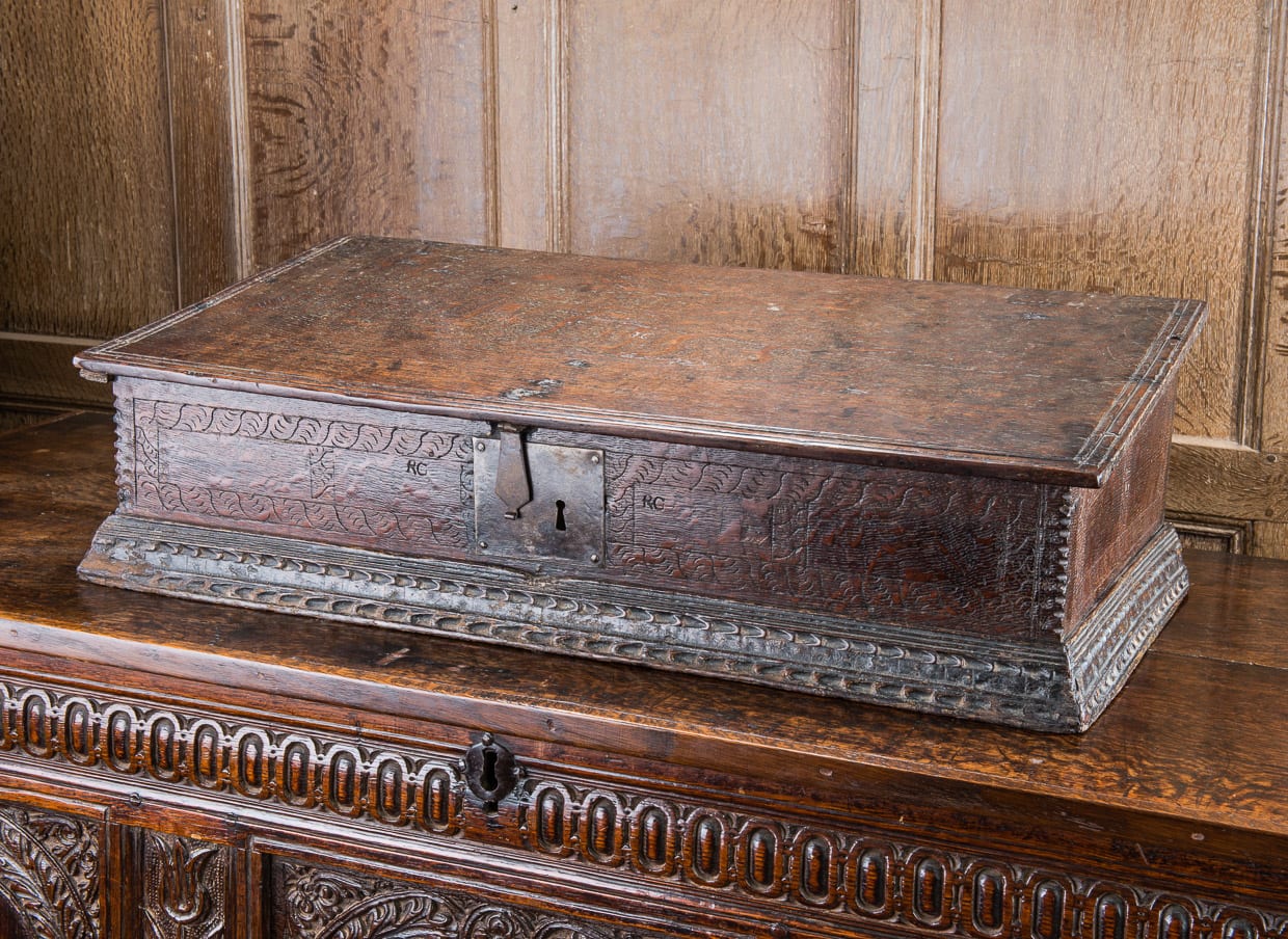 James I oak writing slope