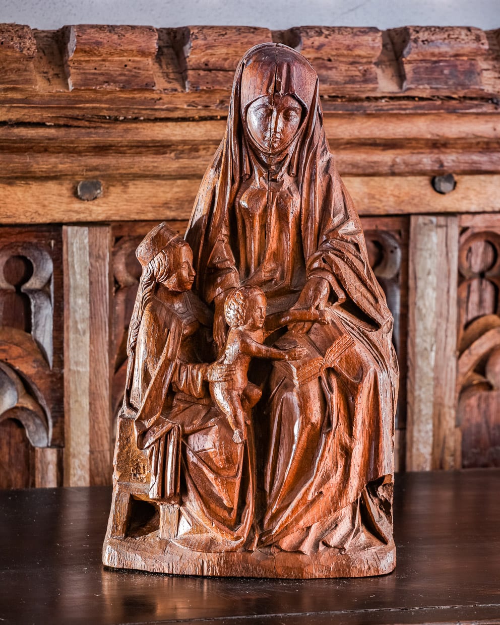 Gothic sculpture of Anna Seldbritt