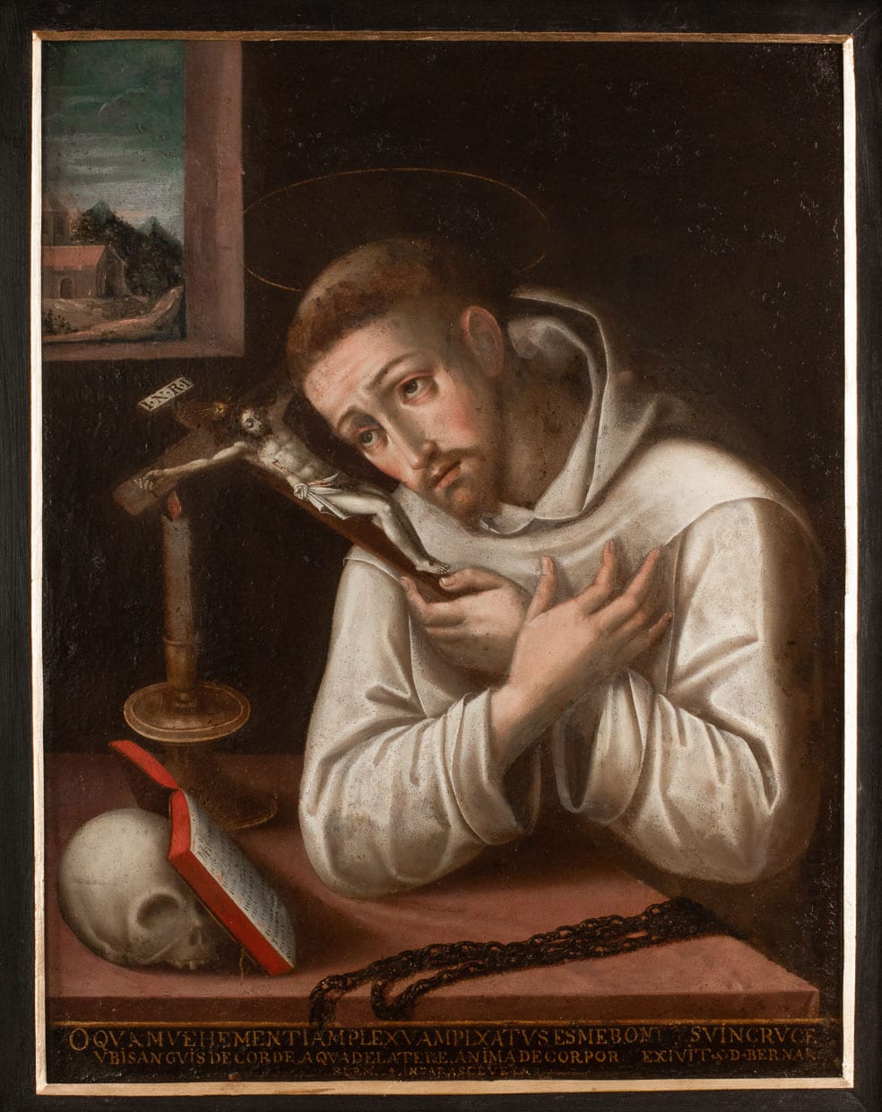 16th century painting of Saint Bernard