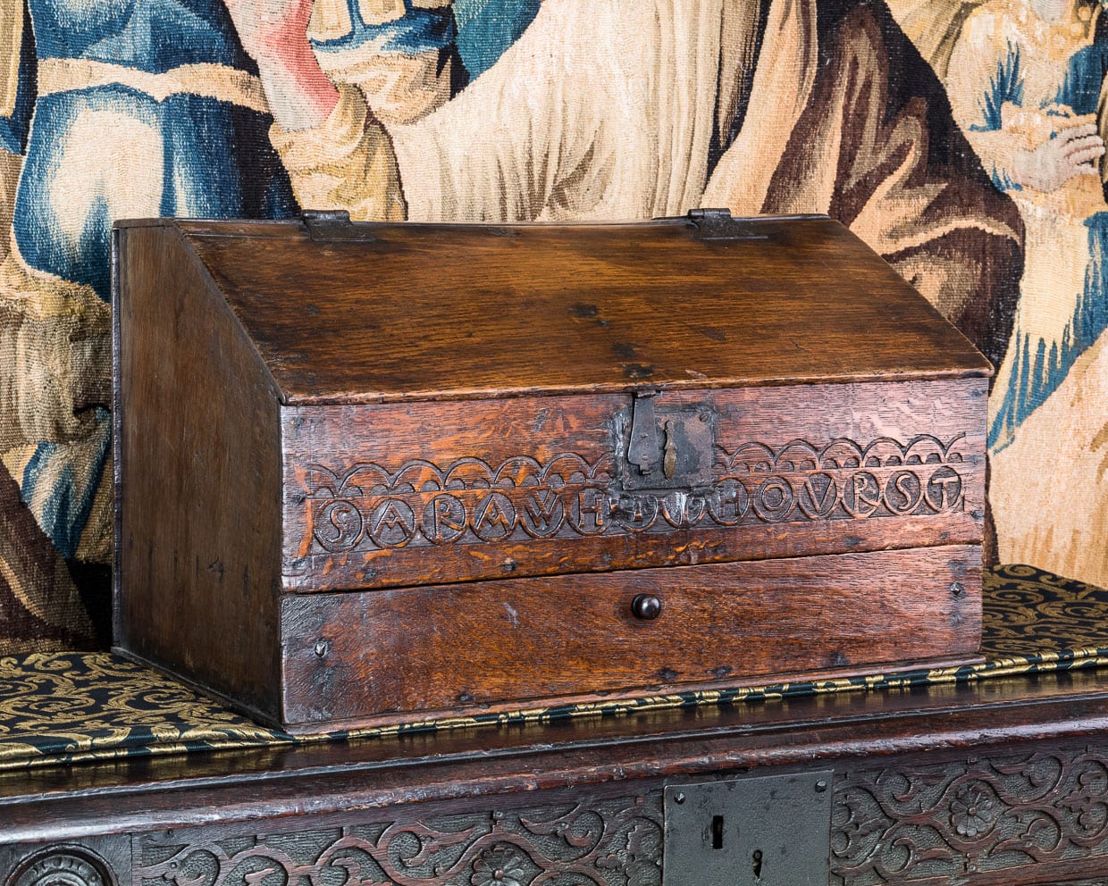 Sara Whithourst’s box with drawer