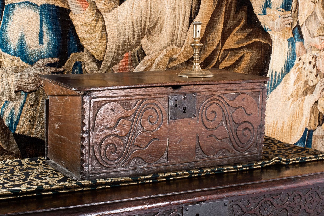 Charles II boarded box