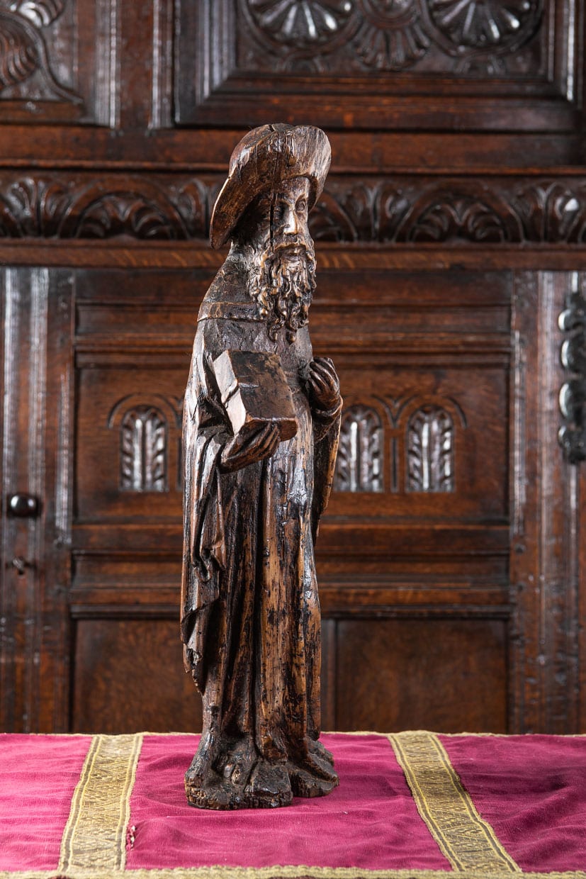Gothic sculpture of St James