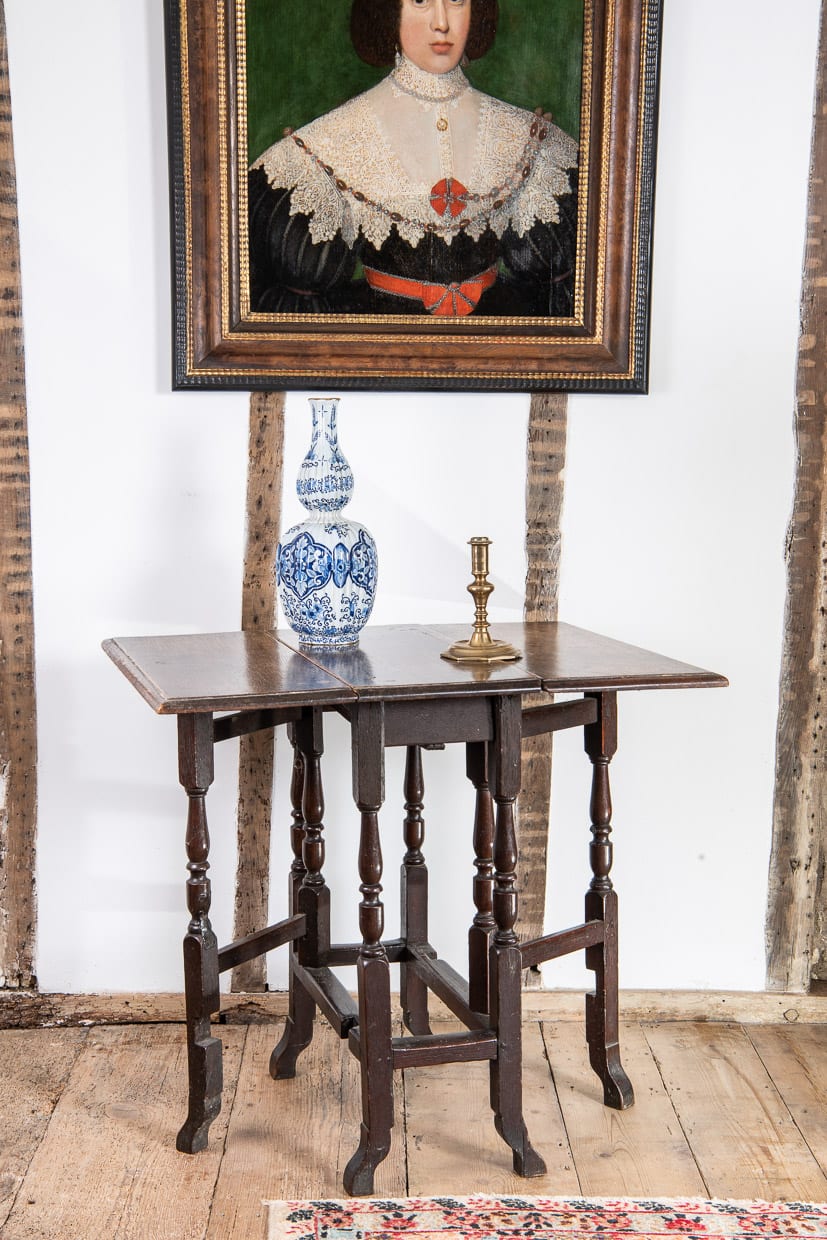 William and Mary gate leg table