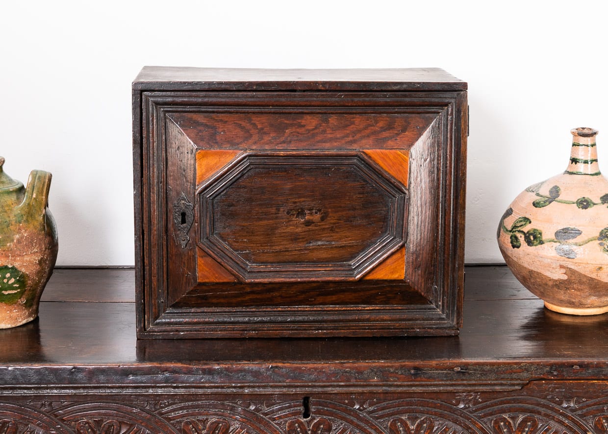 Charles II spice cabinet