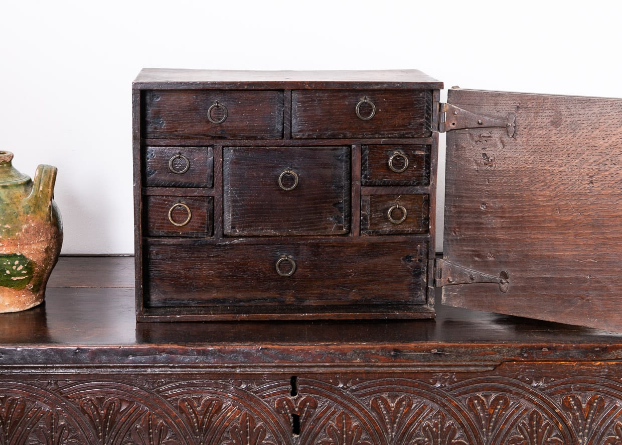 Charles II spice cabinet