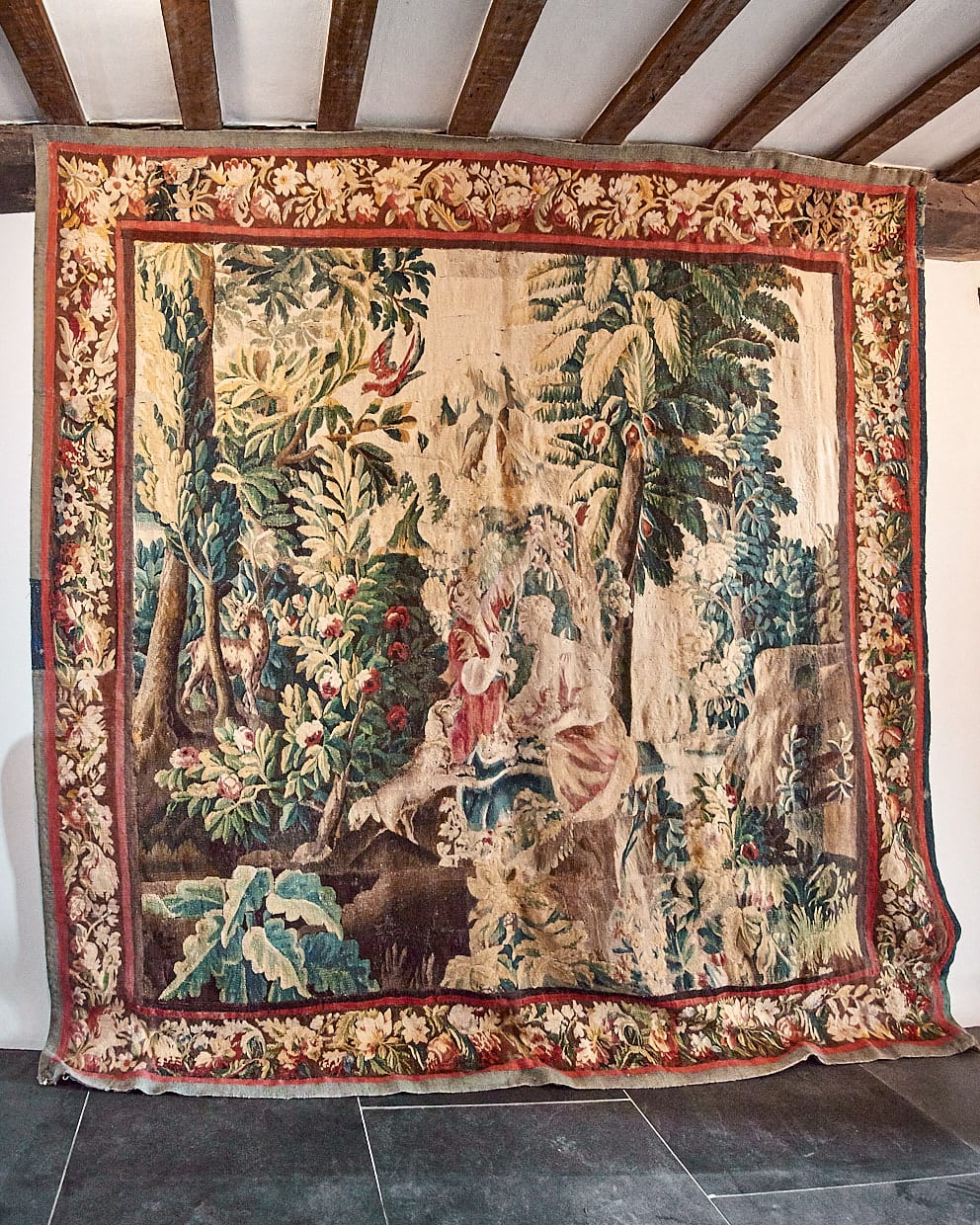 Late 17th century Aubusson tapestry