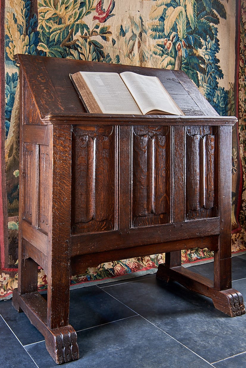 Gothic scriptorium desk