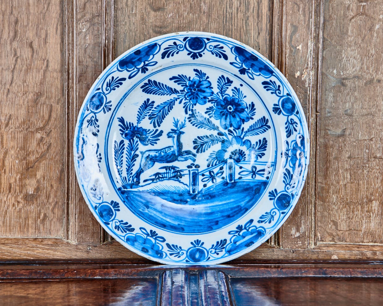 18th century Delft plate