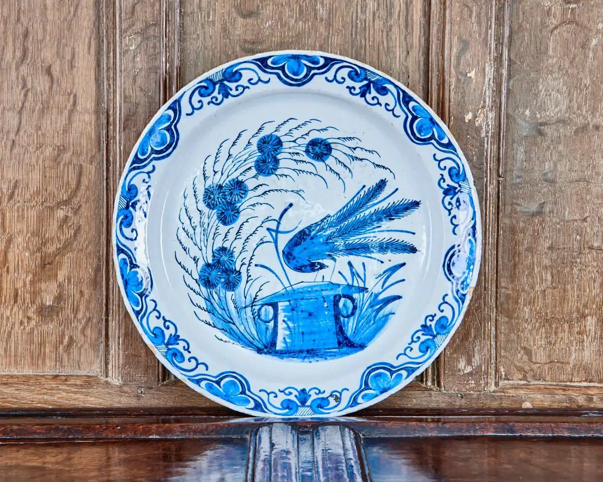 18th century Delft plate