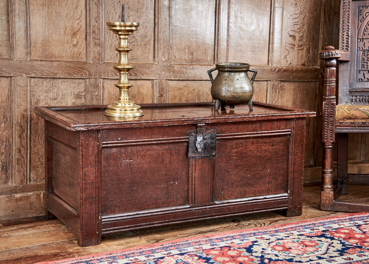 Henry VIII joined oak chest