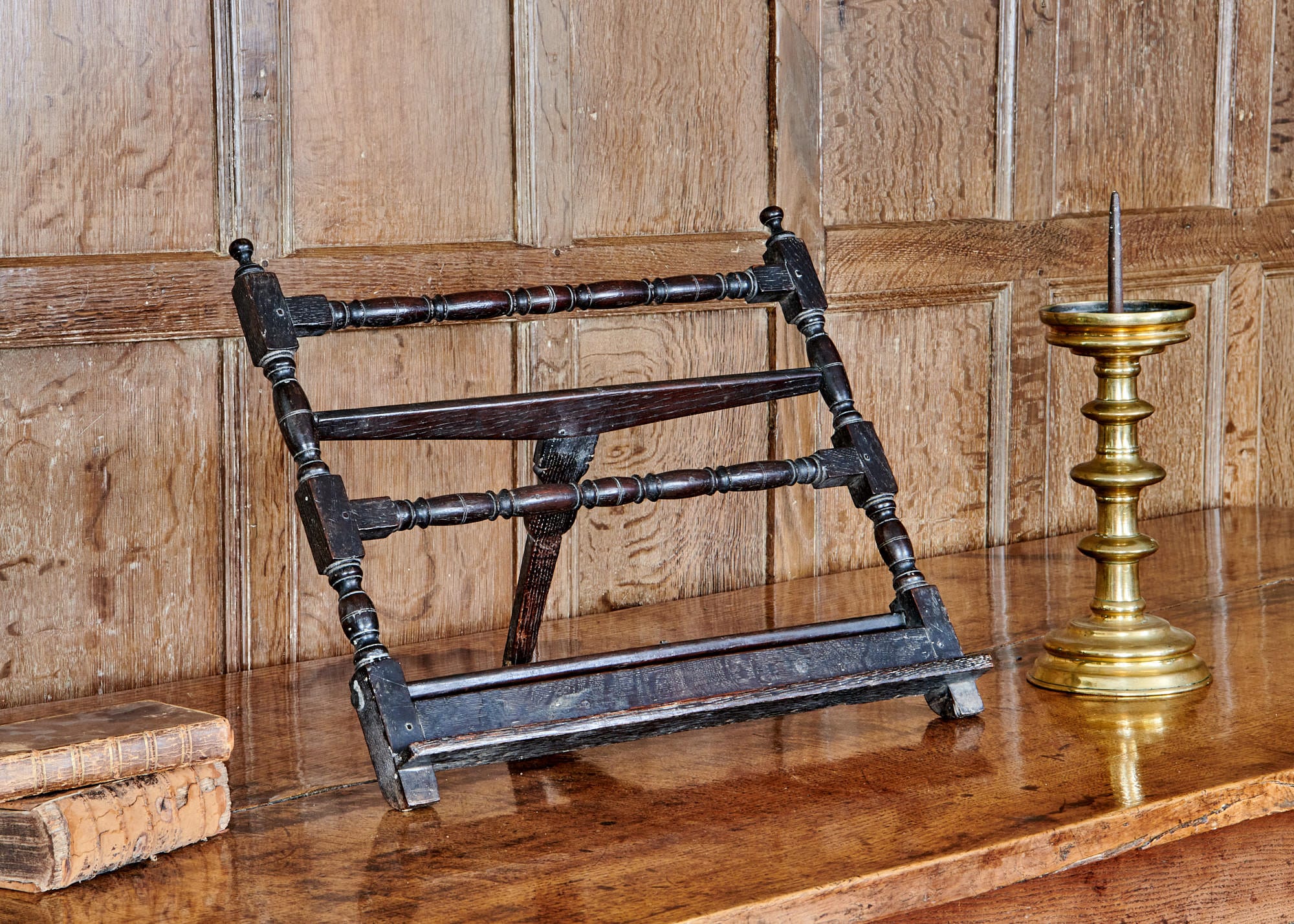 William and Mary folding book rest